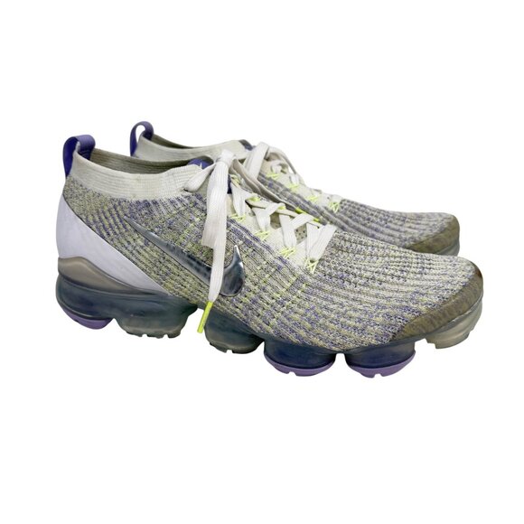 Nike Vapormax Flyknit 3 - Barely Volt - Women's US 11.5 / UK 9 (AJ6910-102) - Picture 3 of 10